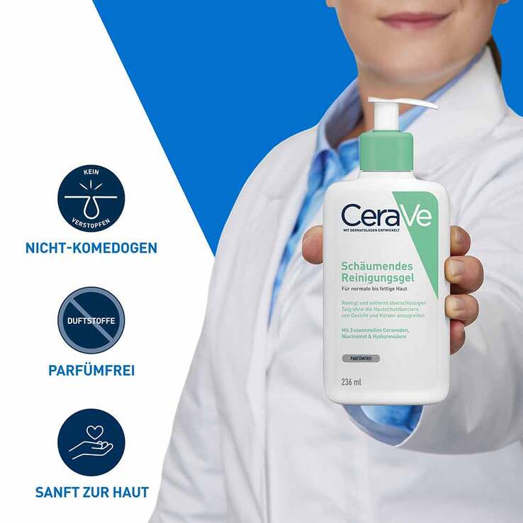 CeraVe schäumendes Reinigungsgel, 236 ml