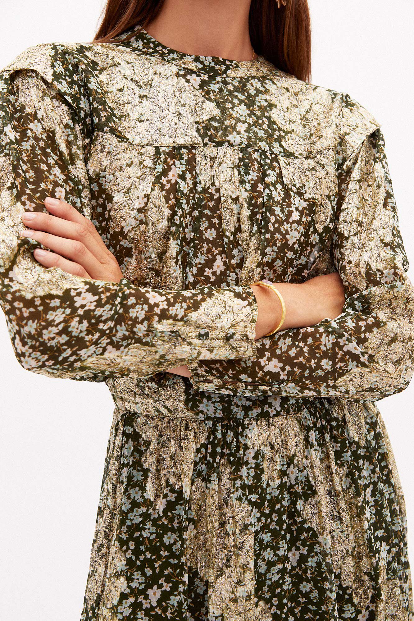 Blusa Amira Flowy com estampa - Várias opções