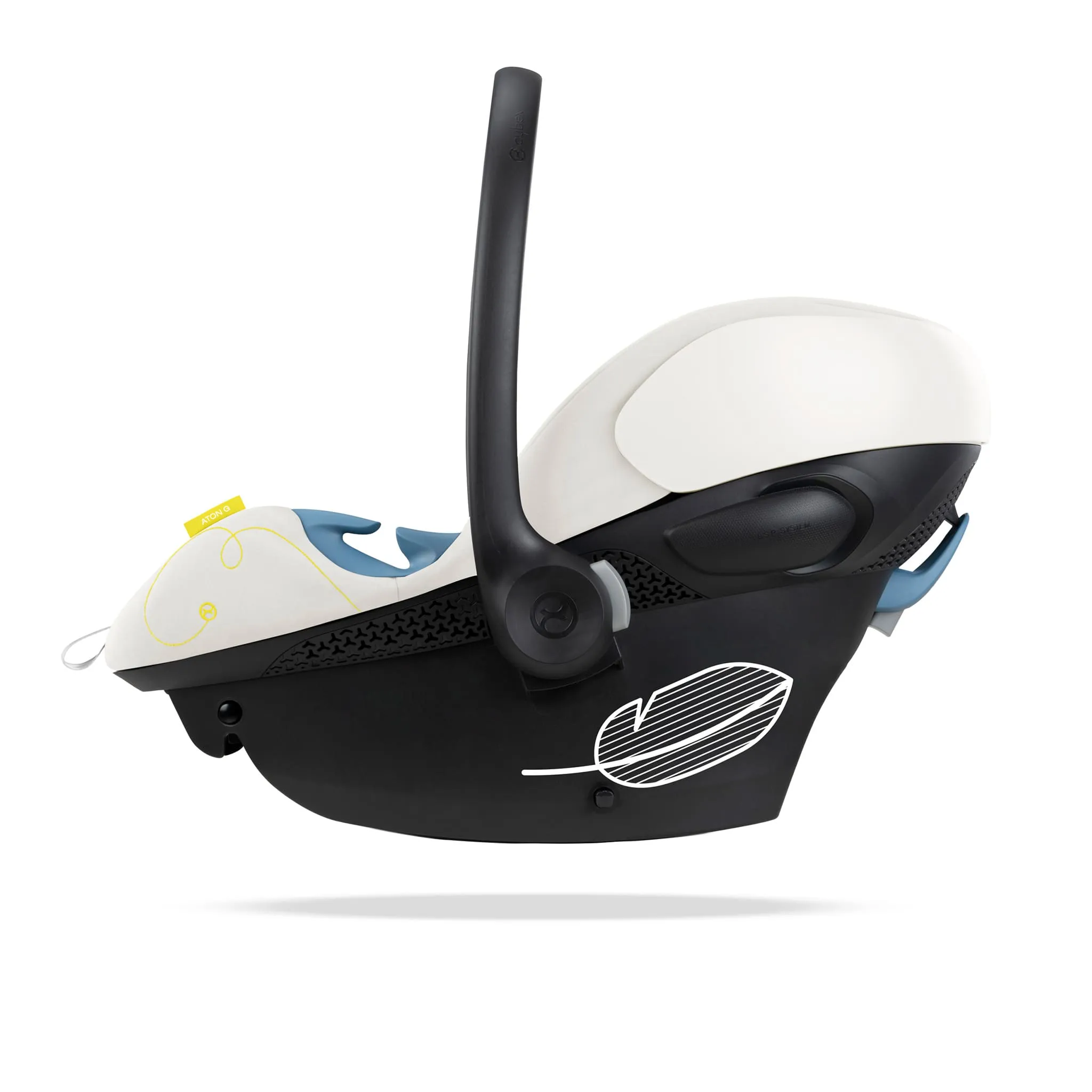Cybex Siège d'Auto Aton G Swivel - Seashell Beige