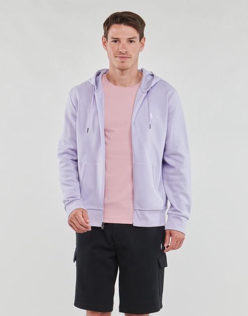 Polo Ralph Lauren - SWEATSHIRT ZIPPE EN DOUBLE KNIT TECH Malva