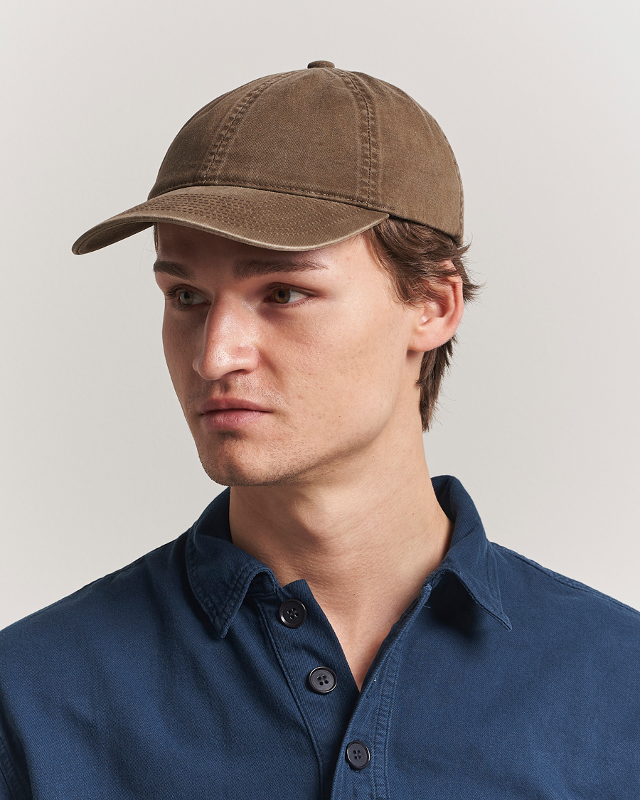 Varsity Headwear Washed Cotton Baseball Cap Beige
