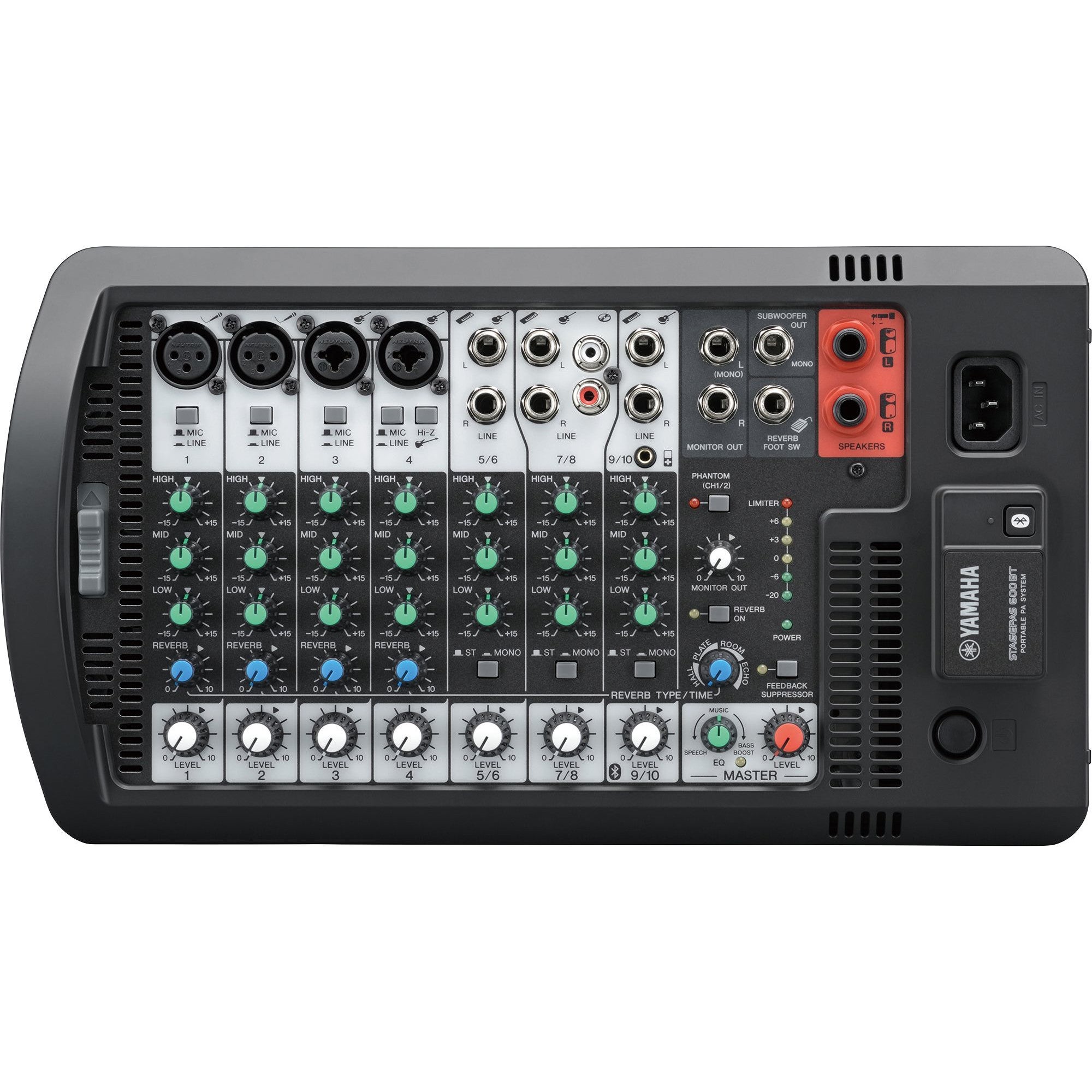 Yamaha Stagepas 600BT draagbaar PA-systeem