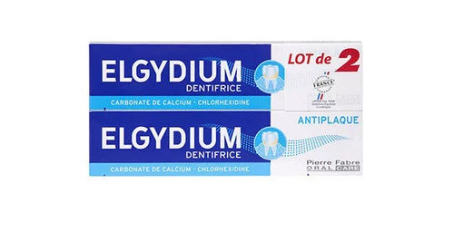 Dentifrice Anti-plaque Elgydium - Offre spéciale duo 2X75 ml