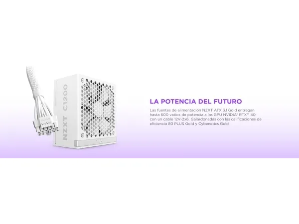 NZXT C1200 Gold, 1200 W, 100 - 240 V, 7 - 14 A, aktiv, 120 W, 1200 W