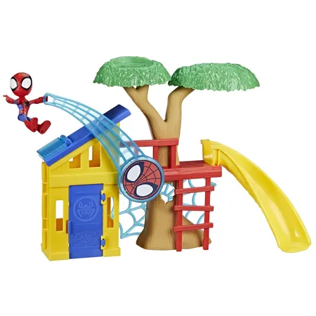 Hasbro Marvel Spiderman Spielplatz Szene Spielset