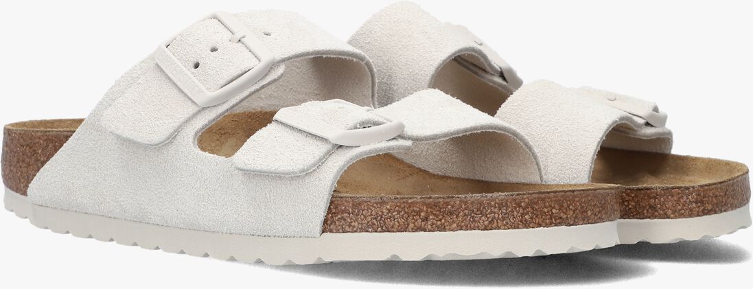 witte birkenstock slippers arizona dames