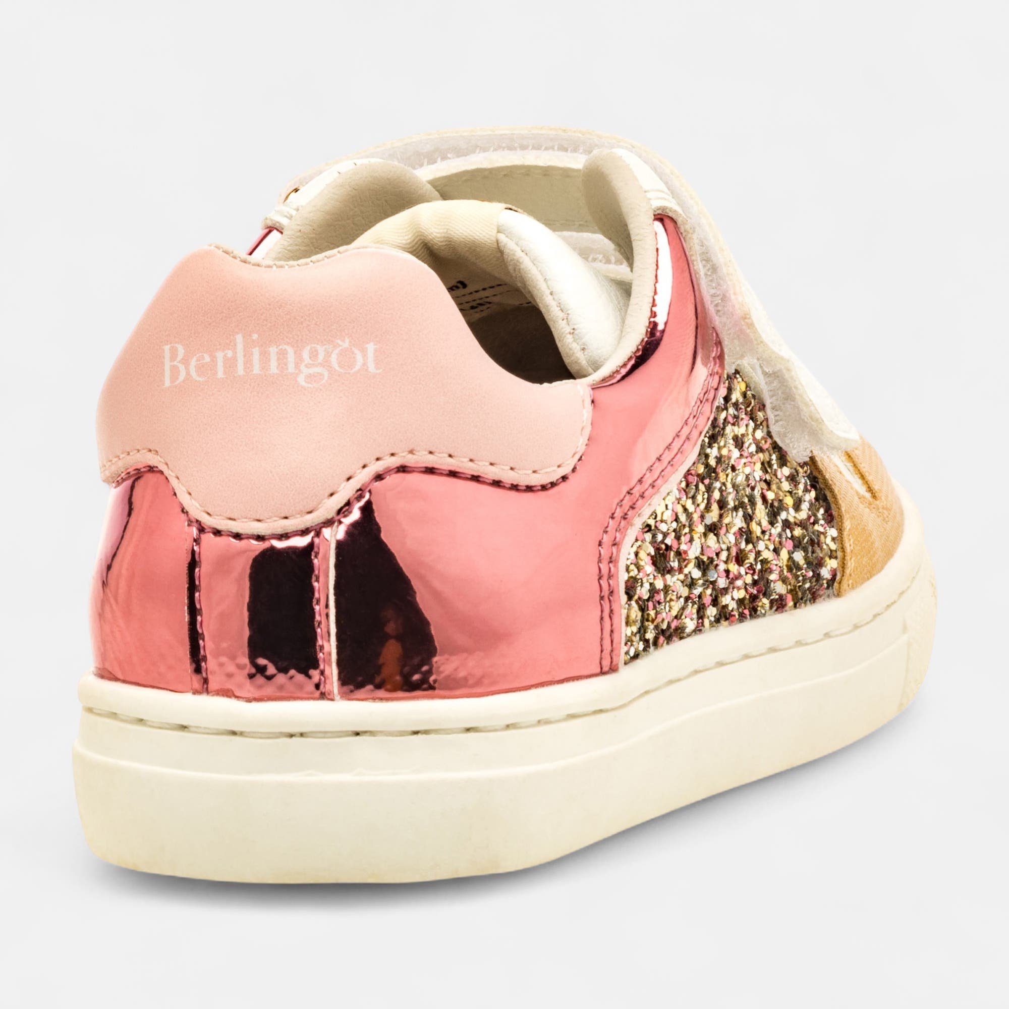 Baskets basses Fille rose