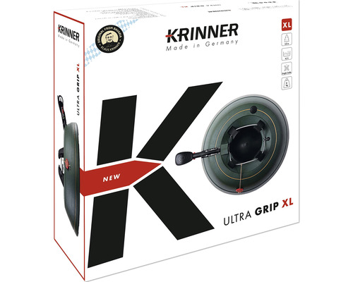 KRINNER Ultra Grip XL kerstboomstandaard, max. boomhoogte 3 m, max. stamdiameter 12 cm, groen