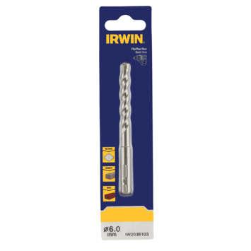 Irwin betonboor met SDS-Quick aansluiting Ø6 mm Voor Bosch Uneo