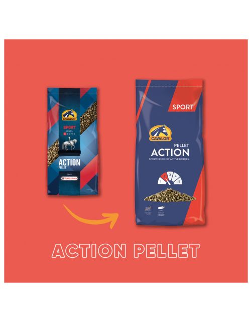 Cavalor Action Pellet - Paardenvoer - 20 kg Sport