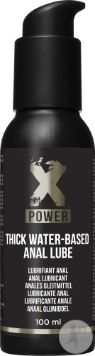Xpower Thick Water-Based Anal Lube Lubrifiant Anal À Base D'Eau Flacon Pompe 100ml