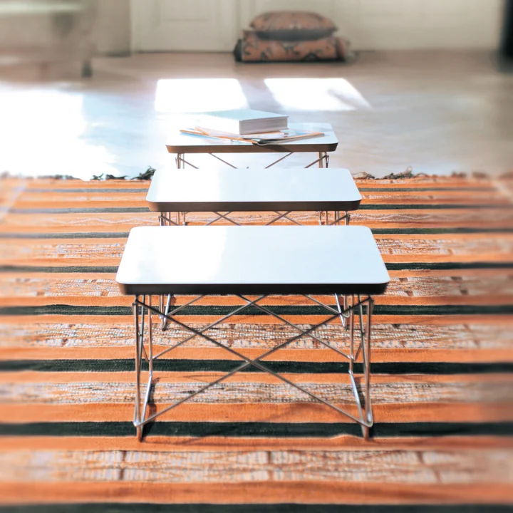 Vitra - Eames Occasional Table LTR, Linoleum jade / sea foam green