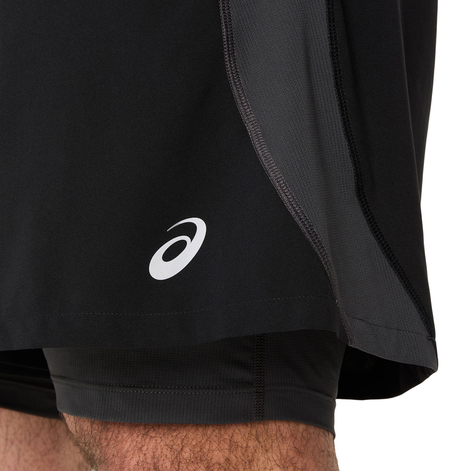 ASICS Shirt 2in1 Short Set Heren