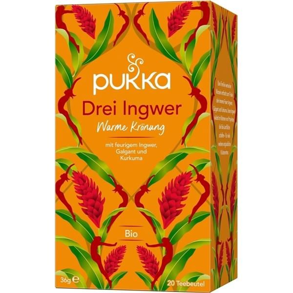Chá Três Gengibres Bio