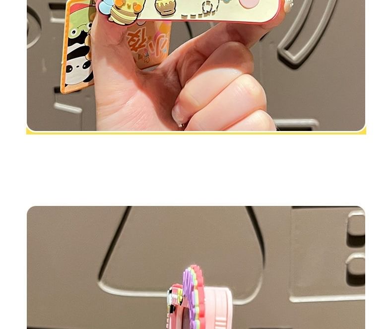 het gebeurt - Mini Cartoon Tekenbord Tas Charm Sleutelhanger