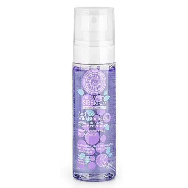 Bruma Tônica Hidratante Blueberry Siberica da Natura Siberica, 100 ml