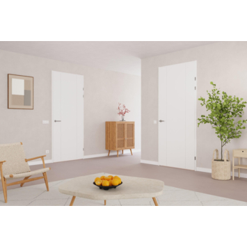 Arne & Bodil binnendeur ABS202 extra wit afgelakt