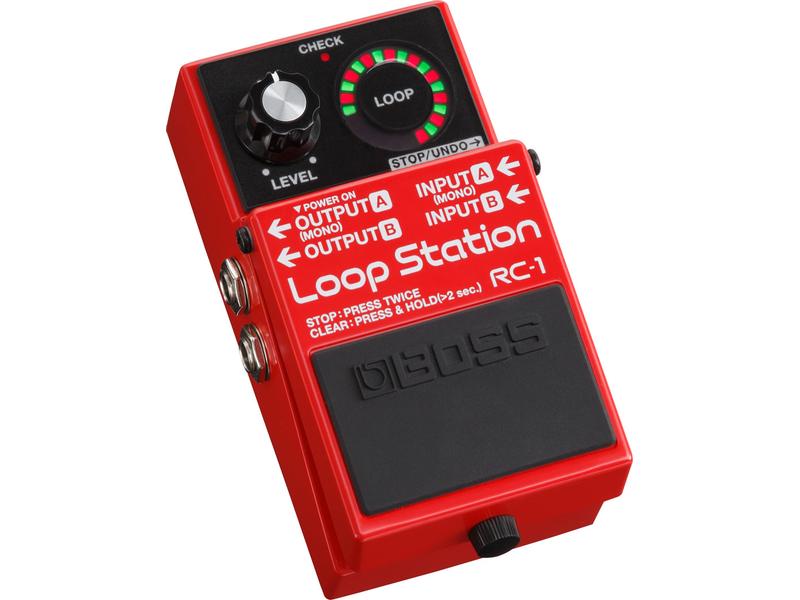 BOSS Pedal RC-1 Einfach zu bedienende Loop Station mit extrem hohem Spassfaktor