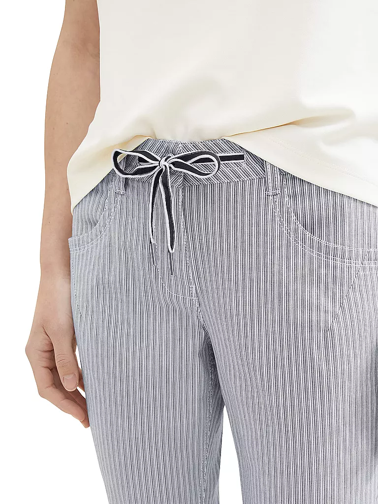 TOM TAILOR Hose Tapered Fit blau