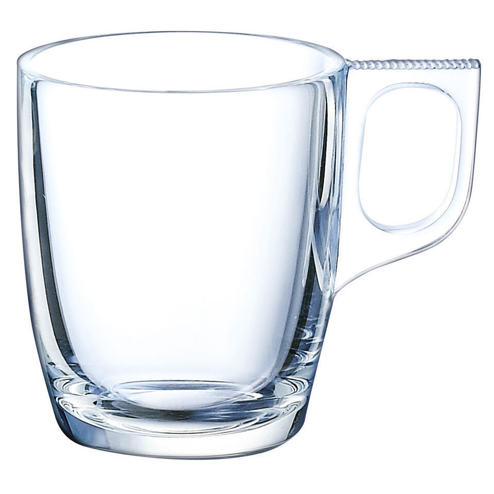 Arcoroc Espresso glazen - 6x - glas - 4 x 6 cm - 90 ml
