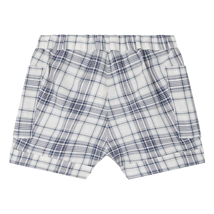 Bonpoint Short Nateo Carreaux | Bleu nuit