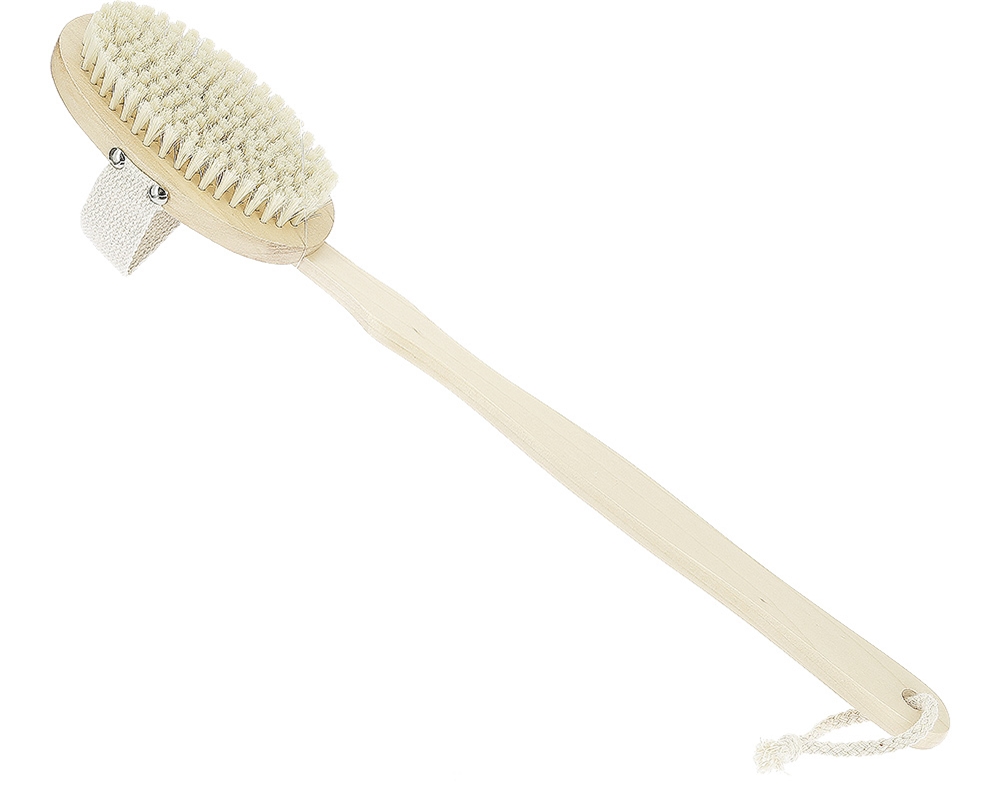 ESCOVA COSMIA BANHO MADEIRA ESFOLIANTE PARA MASSAGEM 1UN