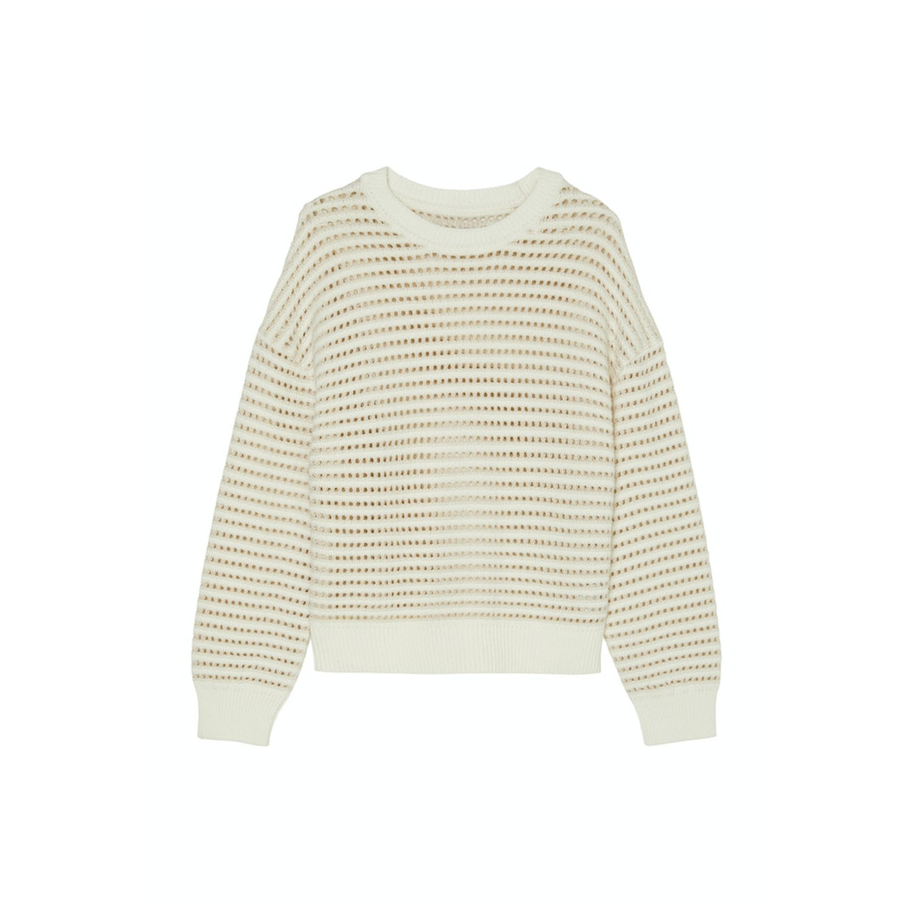 Marc o'Polo Crew neck sweater with lace st