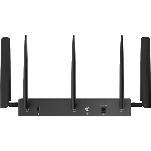 TP-Link Omada ER706W-4G routeur sans fil Gigabit Ethernet Bi-bande (2,4 GHz / 5 GHz) Noir