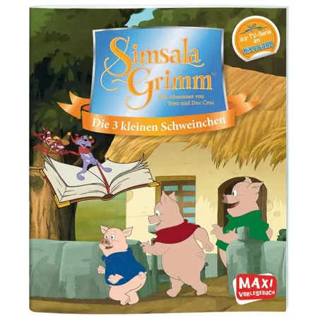 Oetinger Maxi-Vorlesebuch - SimsalaGrimm Die 3 kleinen Schweinchen