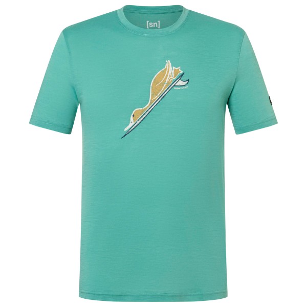 super.natural - Duck Dive Tee - Haut en mérinos