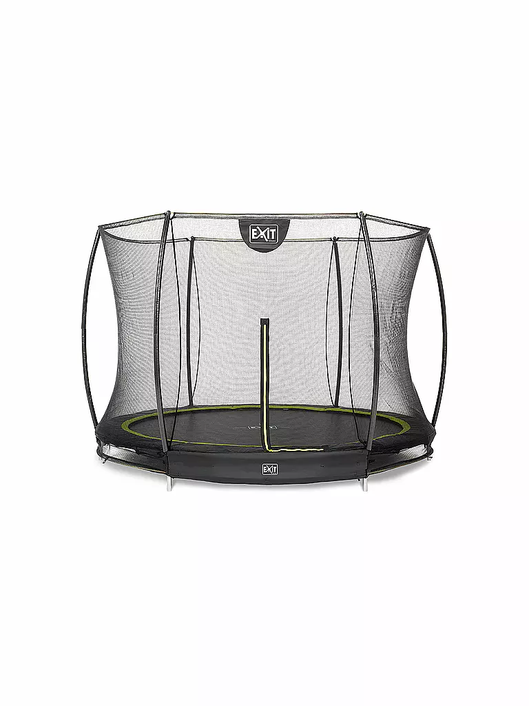 EXIT TOYS Silhouette Bodentrampolin 244cm mit Sicherheitsnetz keine Farbe