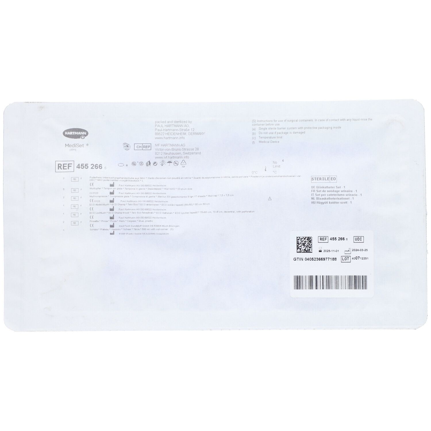 HARTMANN MediSet® Urinkatheter-Set 1