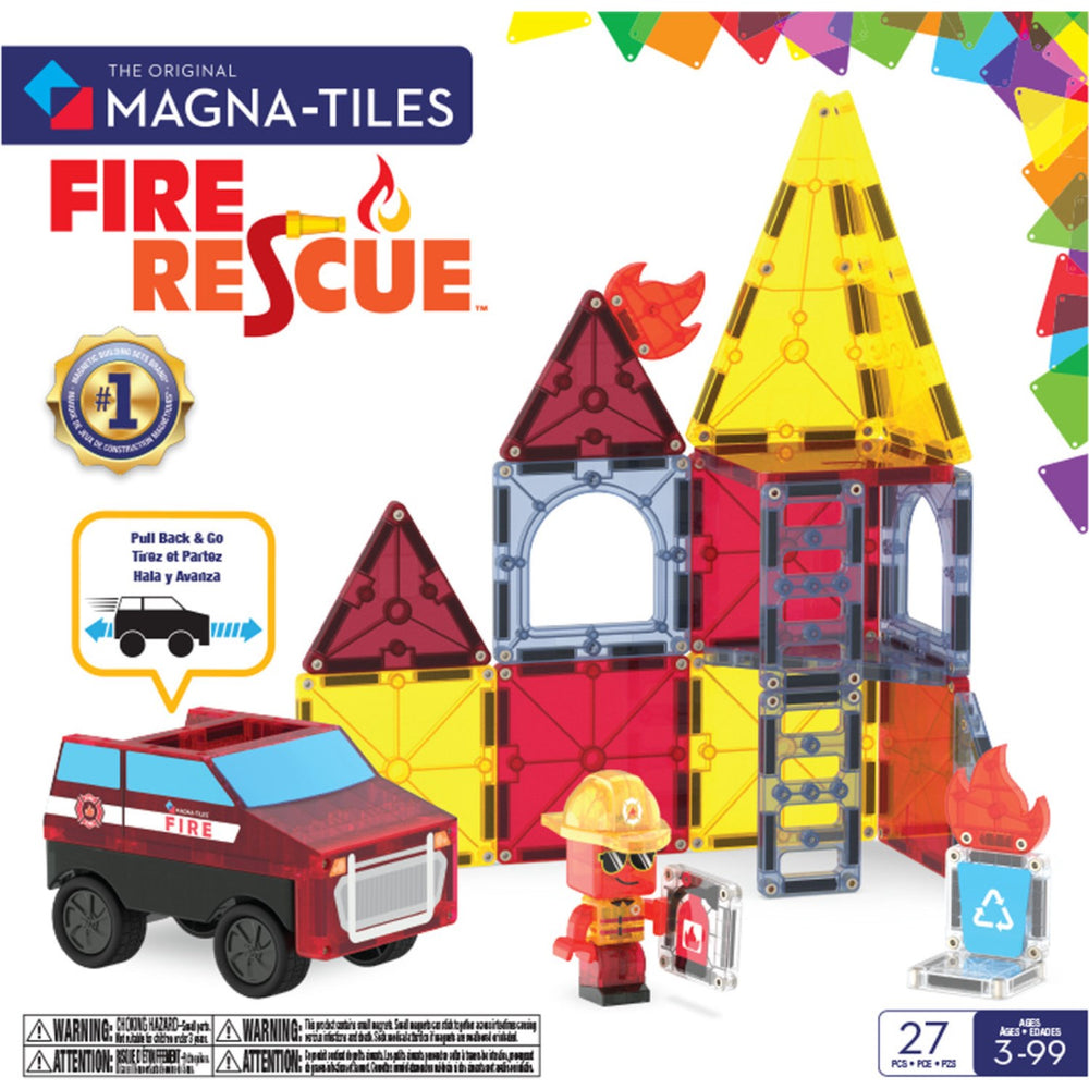 Køb Magna-Tiles® Fire Rescue 27 Pcs