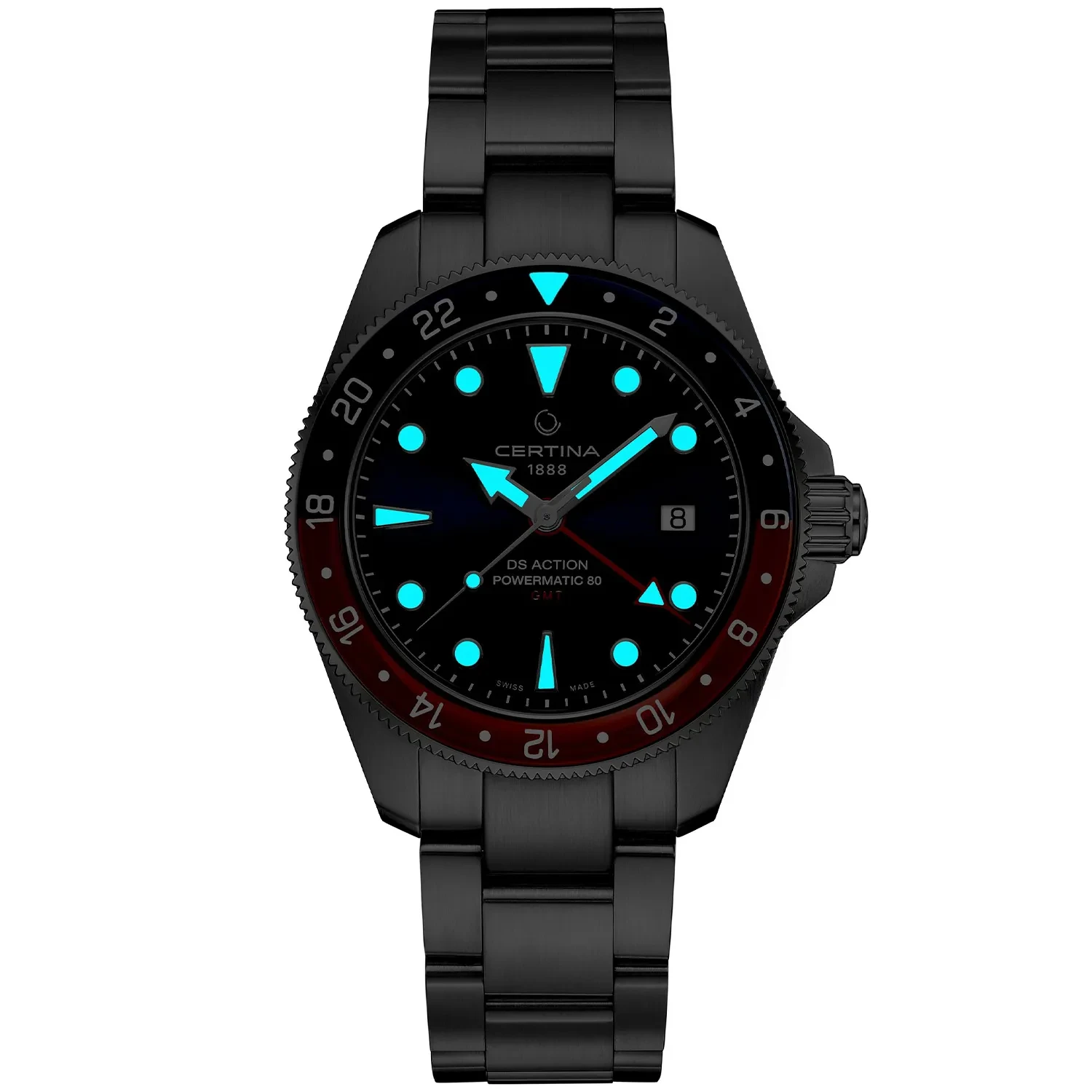 Certina DS Action GMT Powermatic 80 C0329291104100