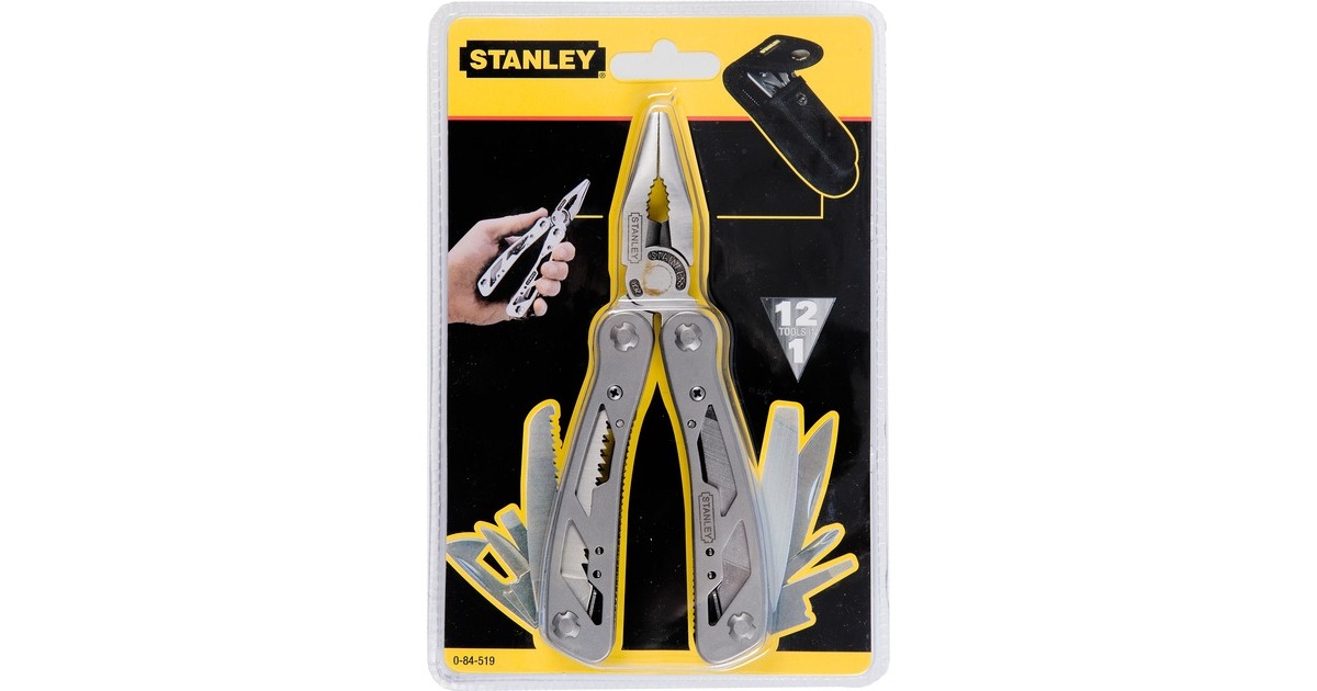 StanleyMultitool 12 in 1 multifunctioneel gereedschap  (Roestvrij staal)