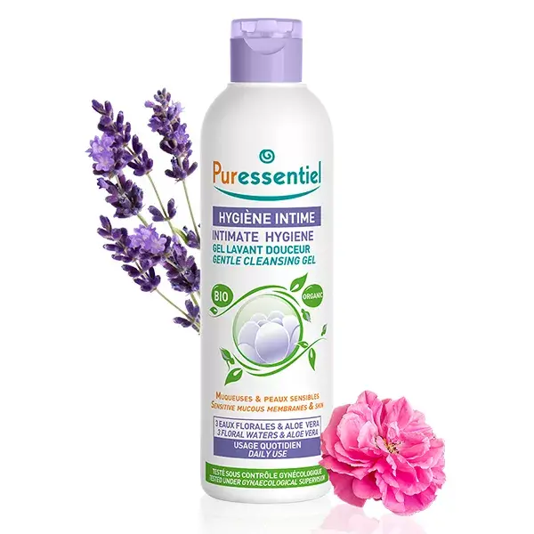 Gel de Higiene Íntima Orgânico Suave Puressentiel 500ml