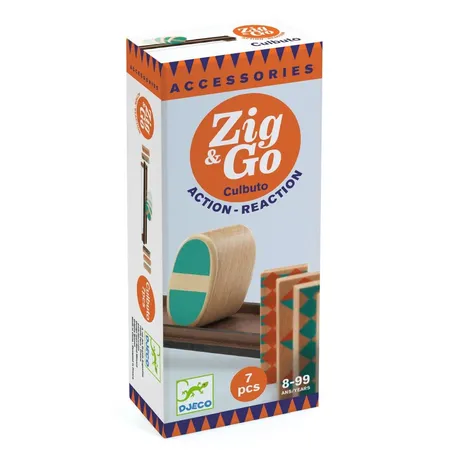 Djeco Zig & Go - Culbuto - 7 Teile