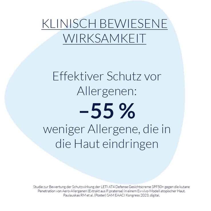 Leti AT4 Defense SPF 50+ Gesichtscreme, 50 ml