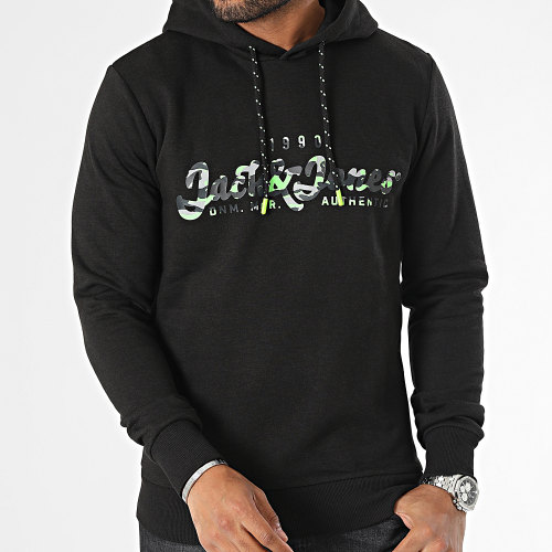 Sweat Capuche Miles Noir