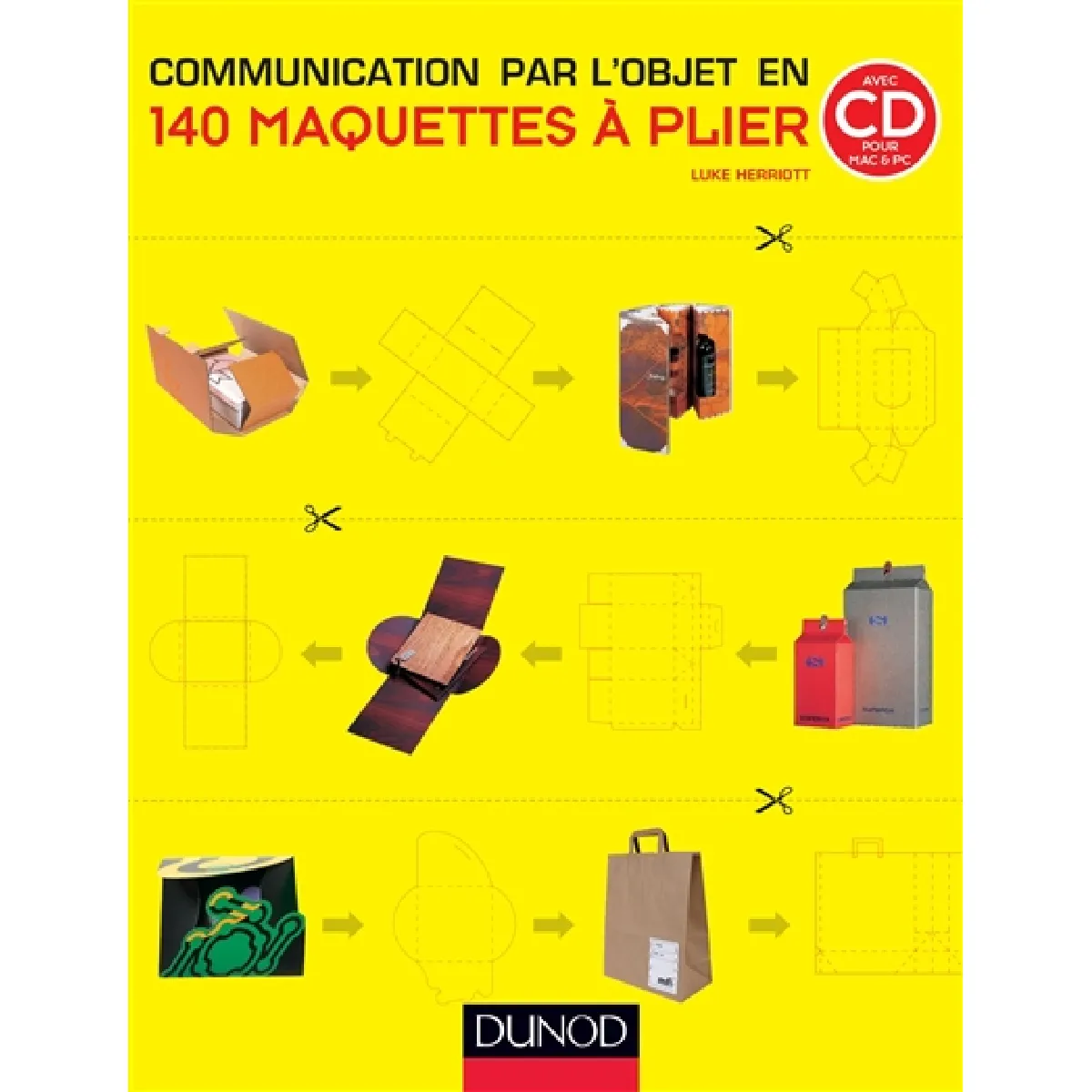 Communication par l'objet en 140 maquettes à plier · Occasion