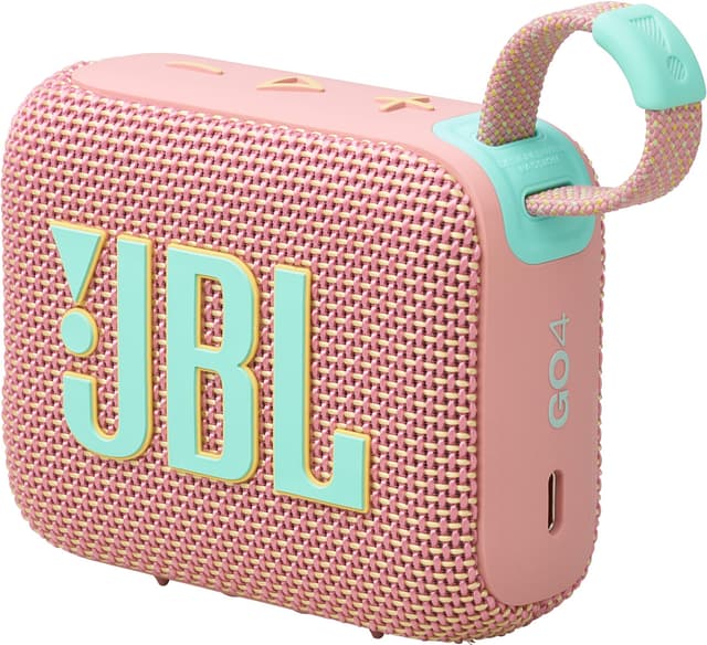 JBL Go 4 bærbar højttaler (lyserød)