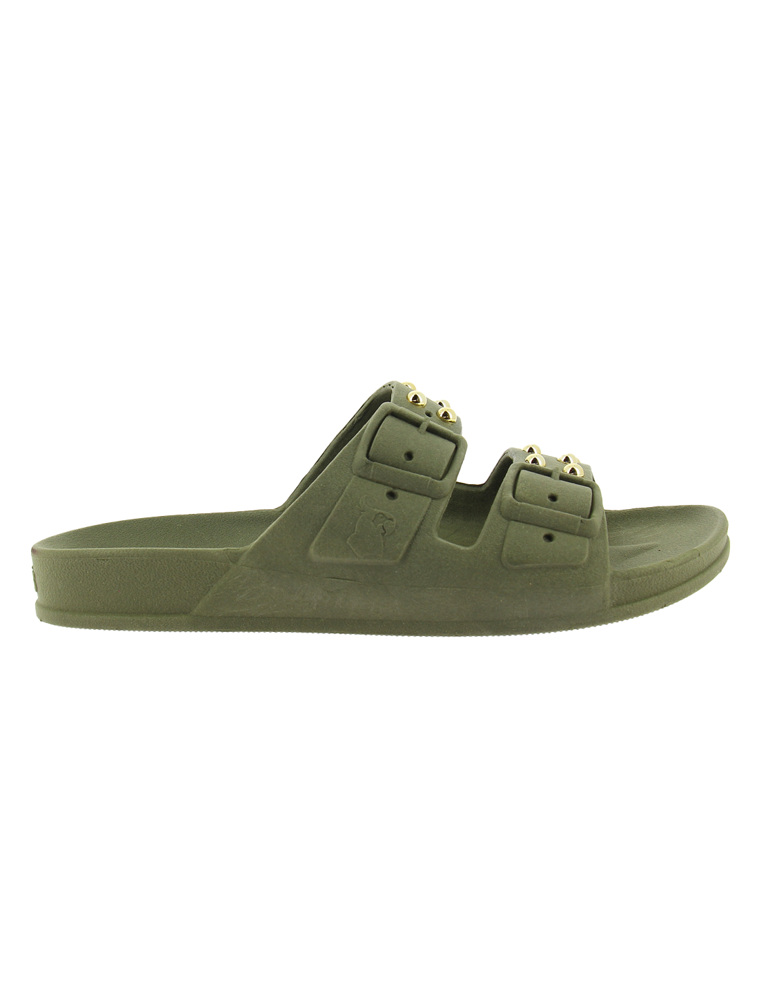 cacatoes claquettes femme florianopolis women dark kaki