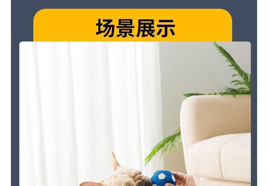 Cissilli - Ball Pet Chew Toy (verschillende designs)