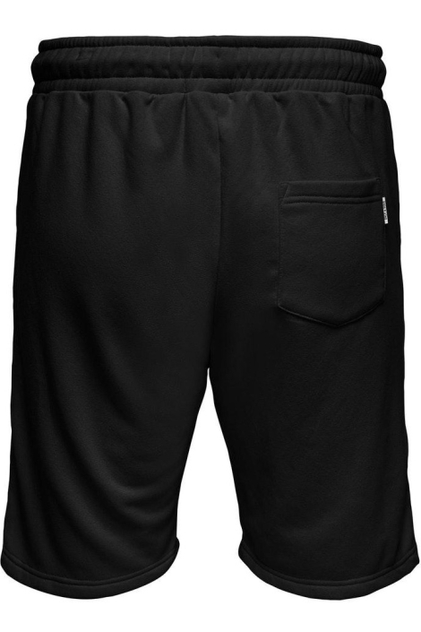 Only & Sons zwarte heren korte broek