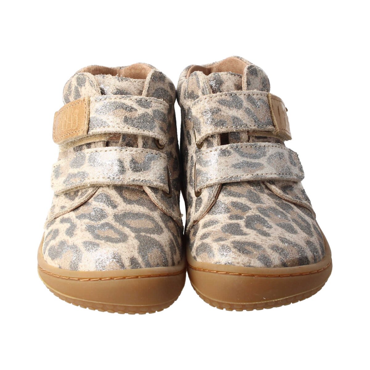 WL3213-33 glitter ecru LEOPARDII velours leather velcro Weite/W