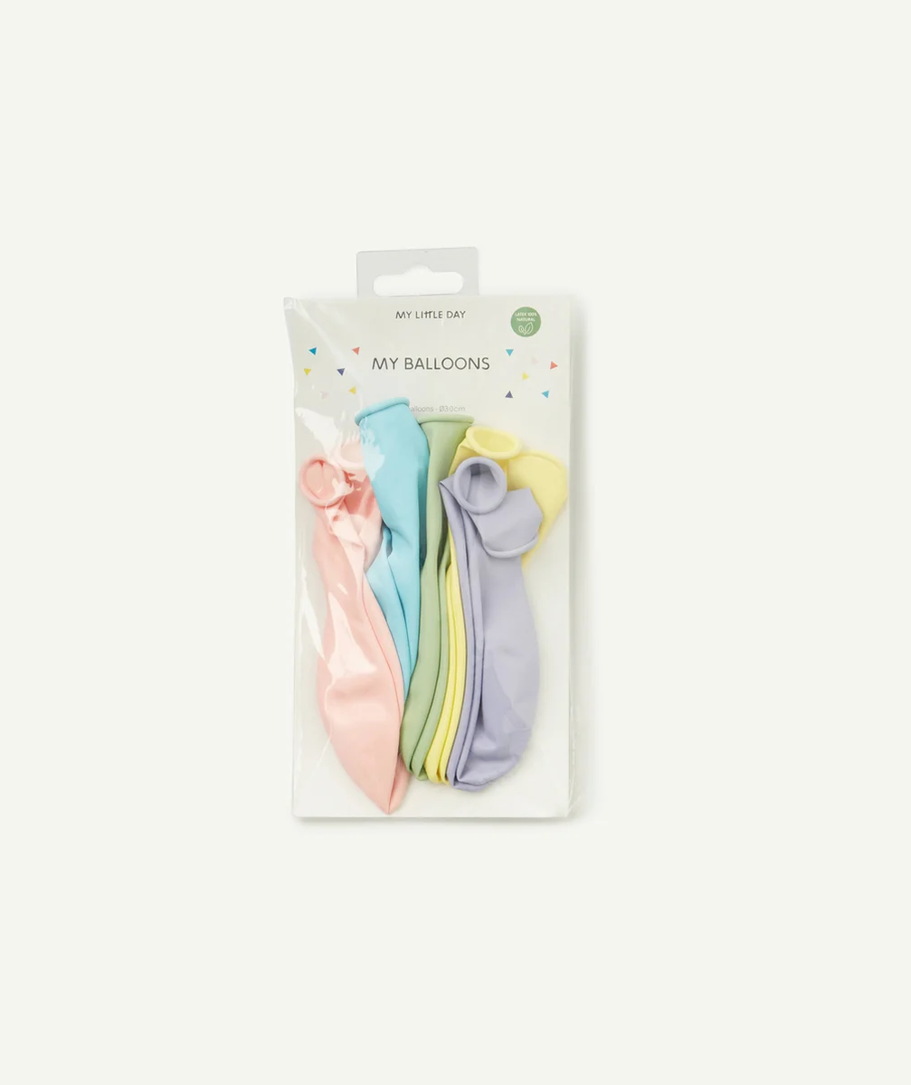 MY LITTLE DAY10 BALLONS MIX PASTEL