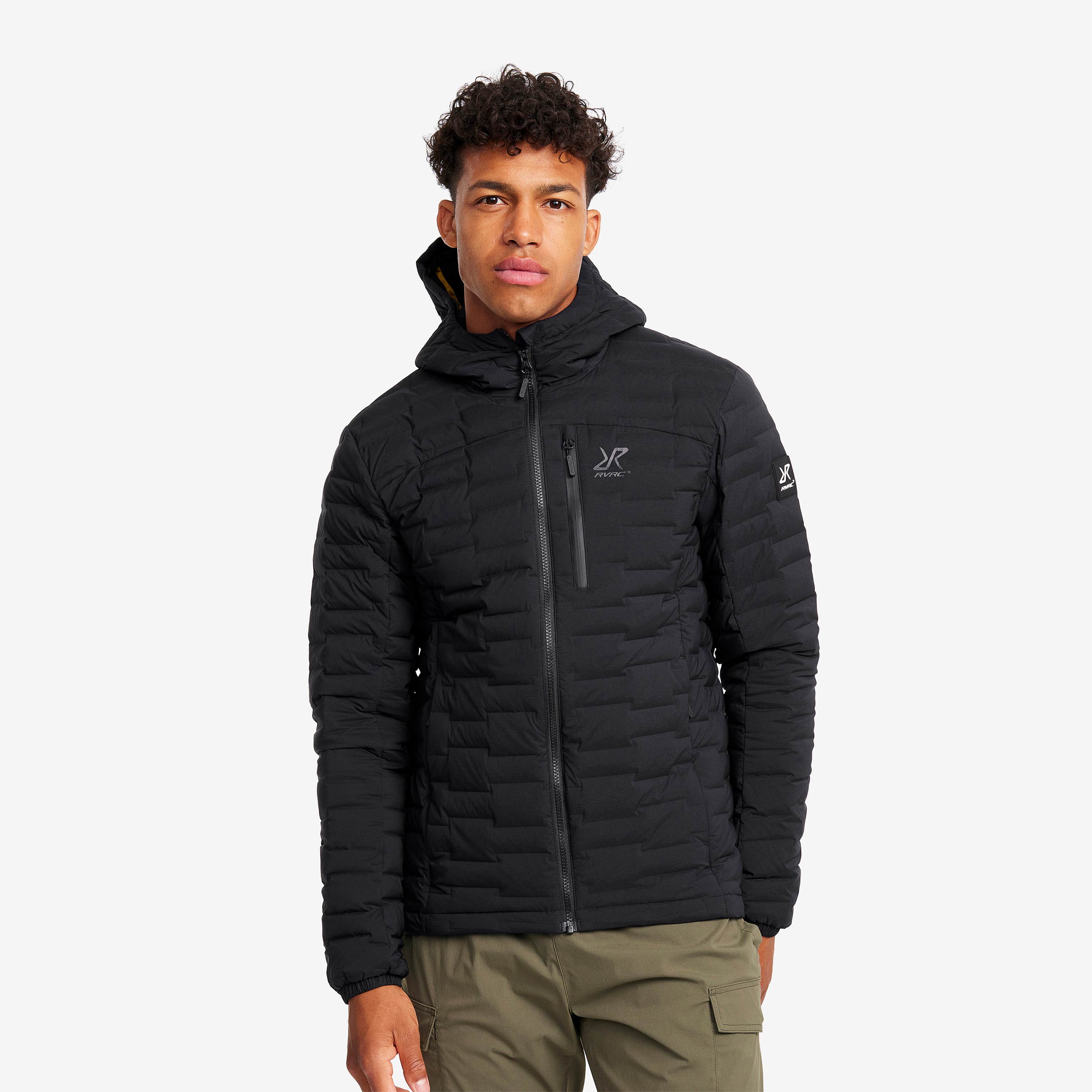 Flex Stretch Down Jacket Herre Black