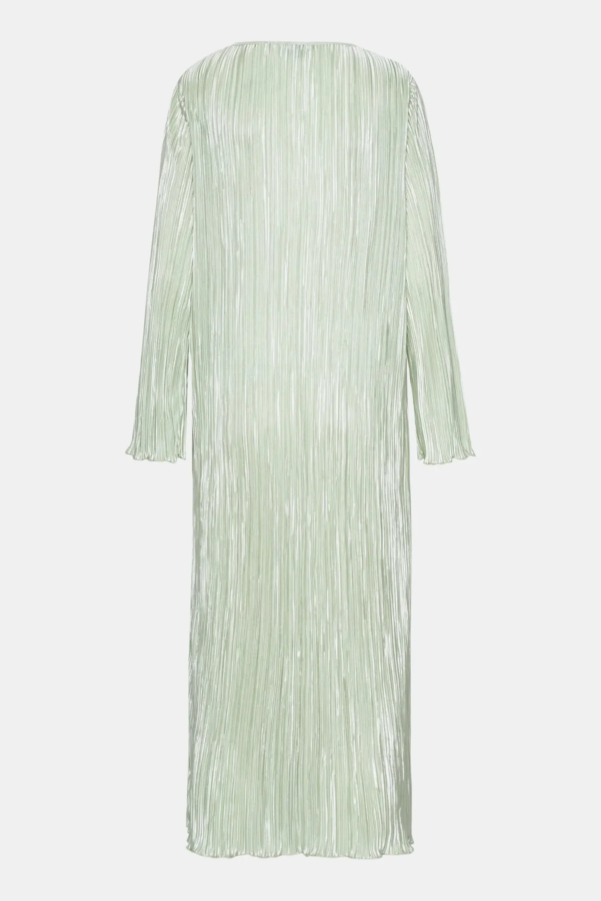 BYIC Kellyic Long Plissé Dress lg light green