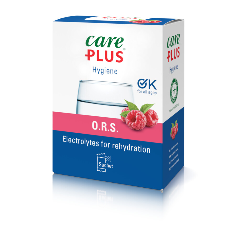 Care Plus ORS Kids Framboos10 sachets