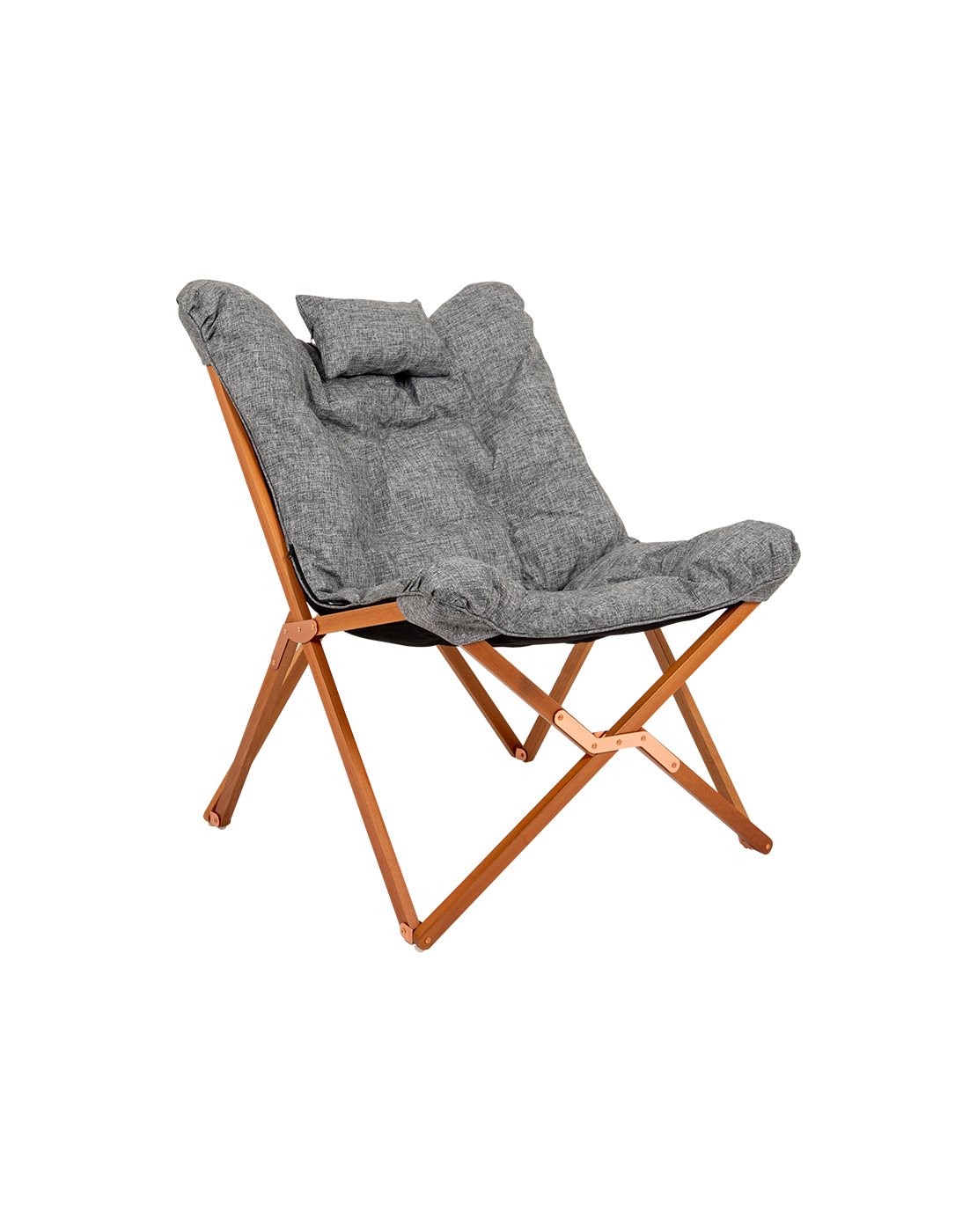 Bo-Camp Urban Bloomsbury Comfort Grey relaxstoel